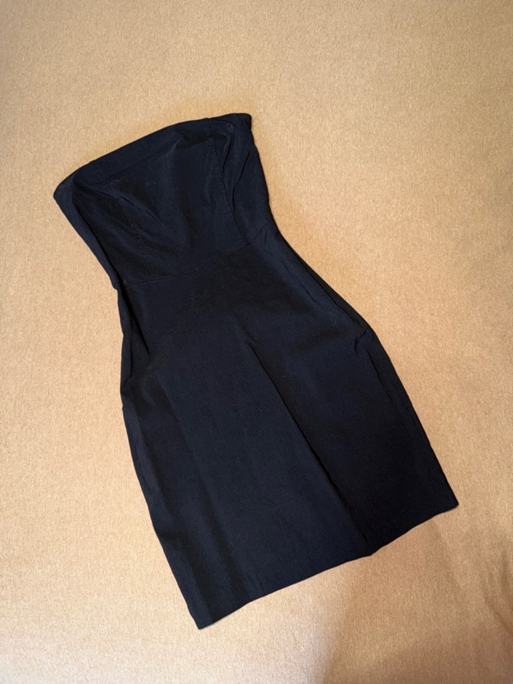 Strapless Black Sheath Dress - Classic Women's Cocktail Dress